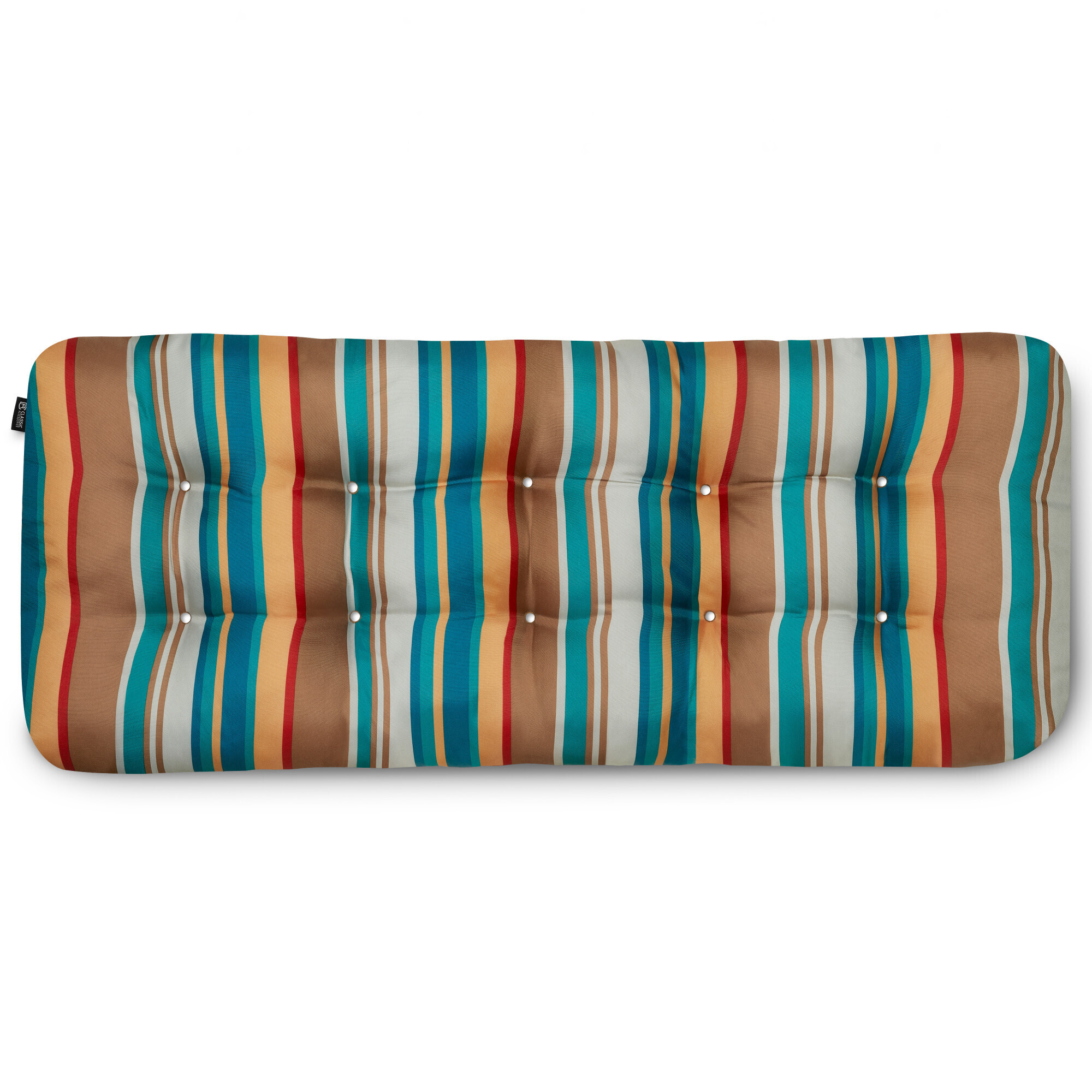 Classic Accessories Patio Bench Cushion — 42in.W, Santa Fe Stripe, Model# 62-206-013401-EC
